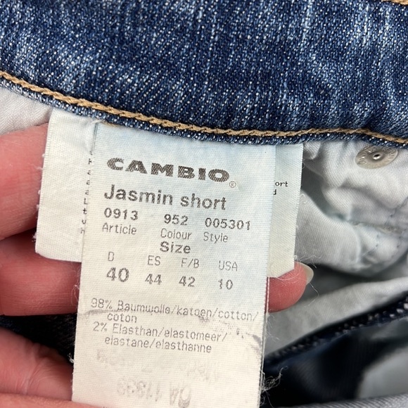 Women's Blue Ankle Jeans - Picture 7 of 11